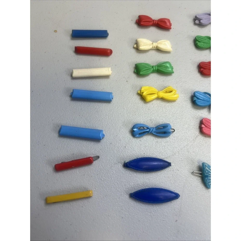 Vintage Girl Hair Clips Lot Of 45